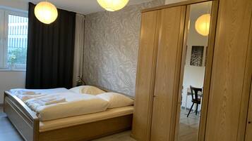 Business appartement | 2 slaapkamers, hypoallergeen beddengoed, een bureau, een laptopwerkplek