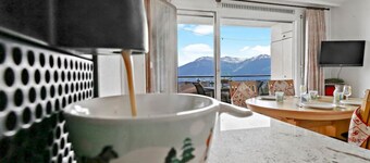 Cosy apartment with magnificent view