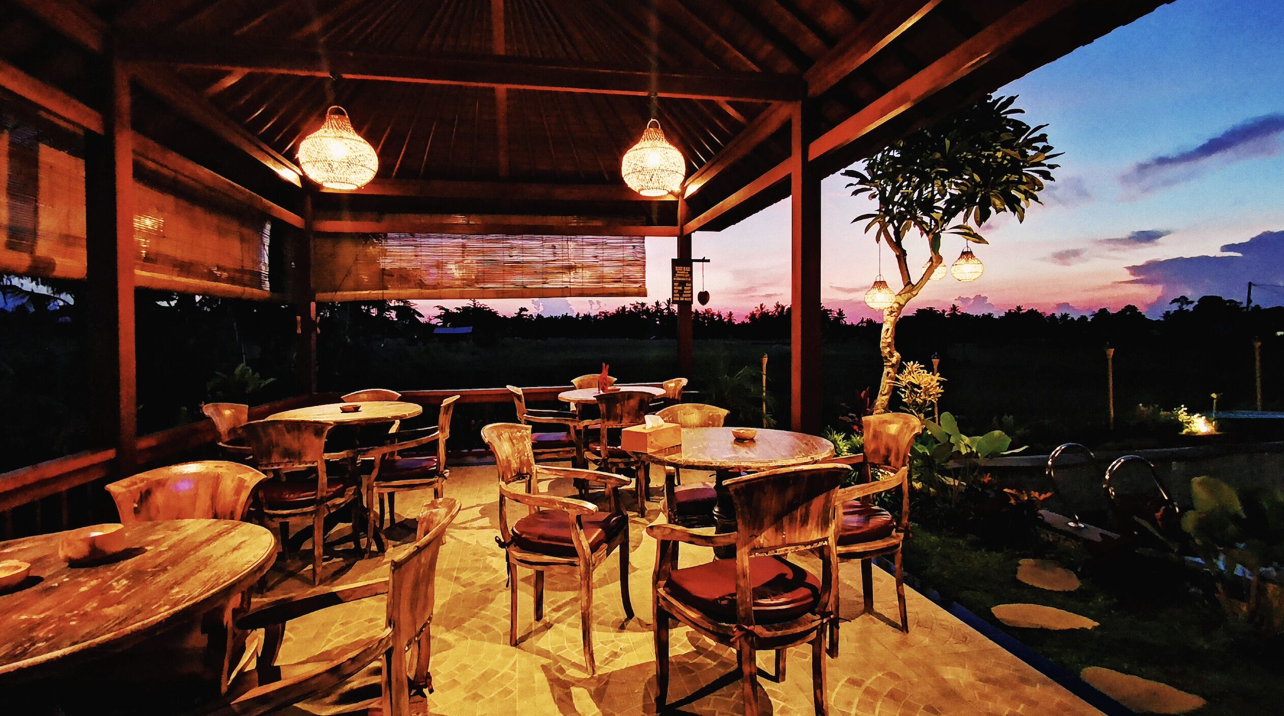 Restaurante al aire libre