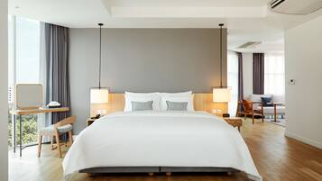 ファミリー スイート | 高級寝具、ミニバー、セーフティボックス (室内)、デスク