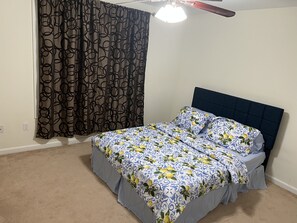 2 bedrooms, desk, free WiFi, bed sheets