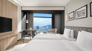 Standardzimmer, 2 Einzelbetten, Flussblick