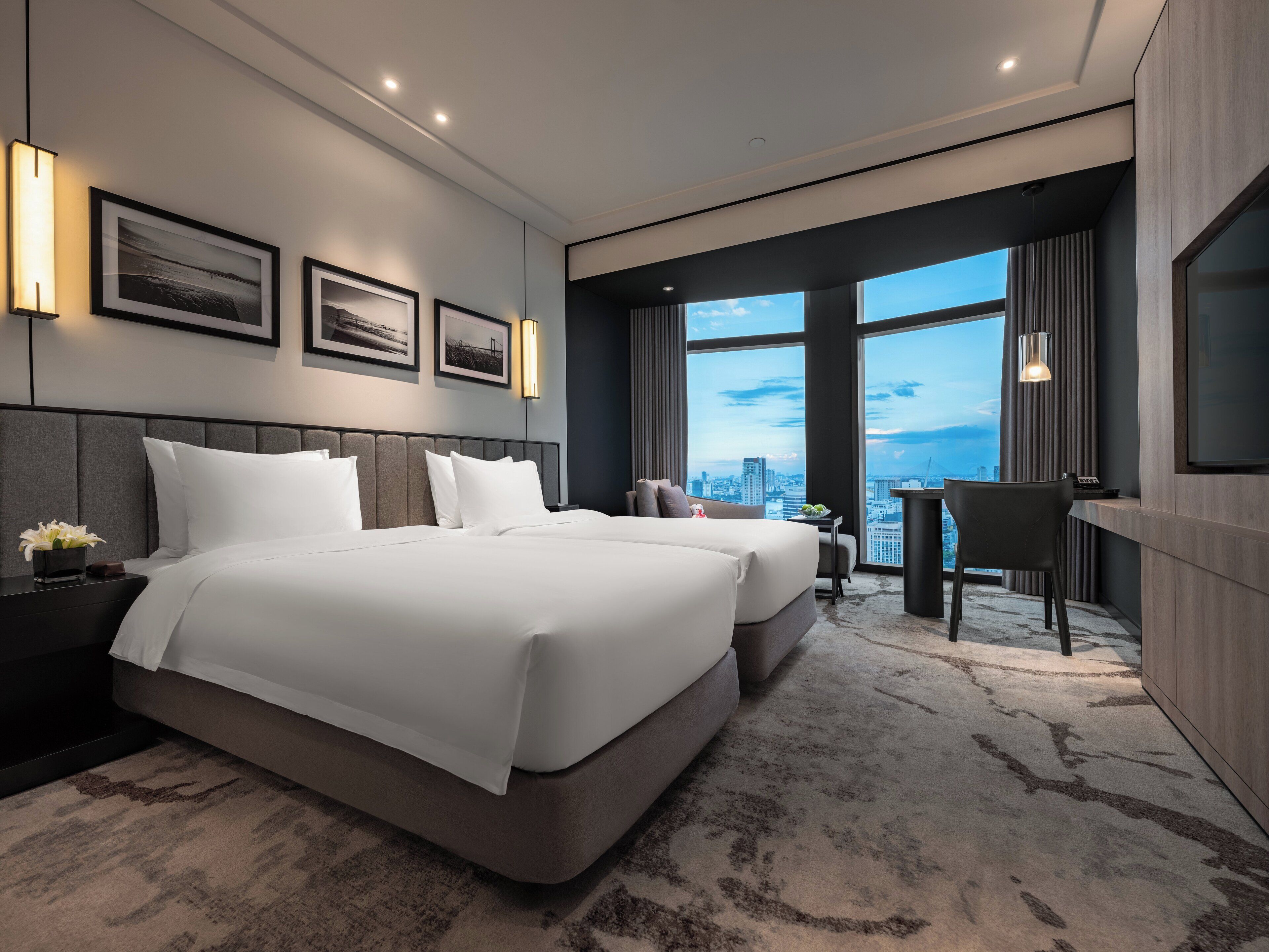 Rom – standard, 2 enkeltsenger | Sengetøy i egyptisk bomull og sengetøy av topp kvalitet