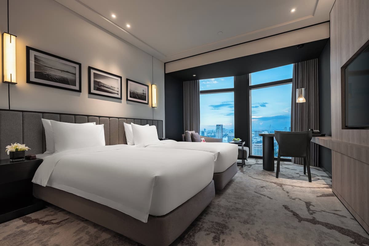 Rom – standard, 2 enkeltsenger | Sengetøy i egyptisk bomull og sengetøy av topp kvalitet