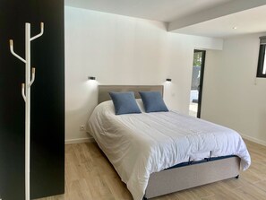 1 Schlafzimmer, kostenloses WLAN, Bettwäsche, Rollstuhlgeeignet