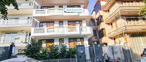 Fachada da propriedade