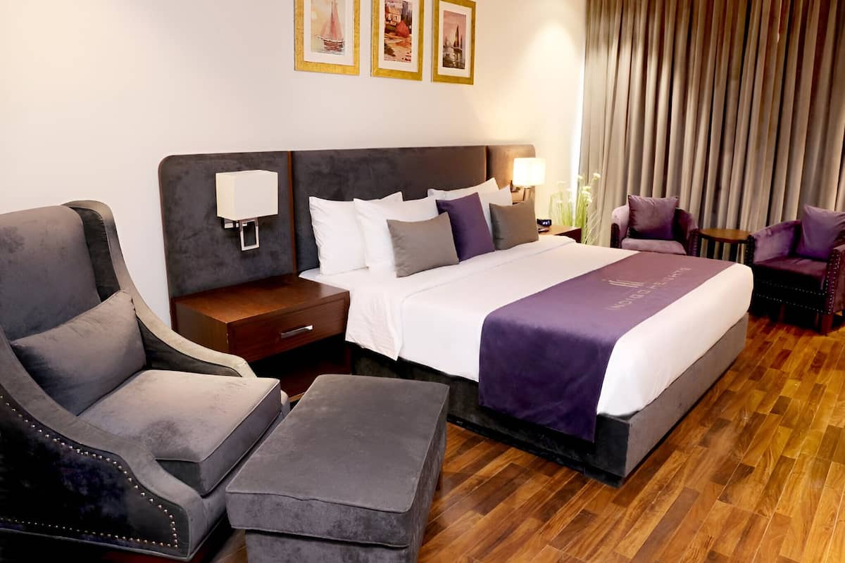 Chambre Double Deluxe | 1 chambre, Wi-Fi gratuit, draps fournis
