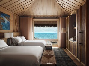 Beach Front Black Sand Two Bedroom Kauhale | View from room