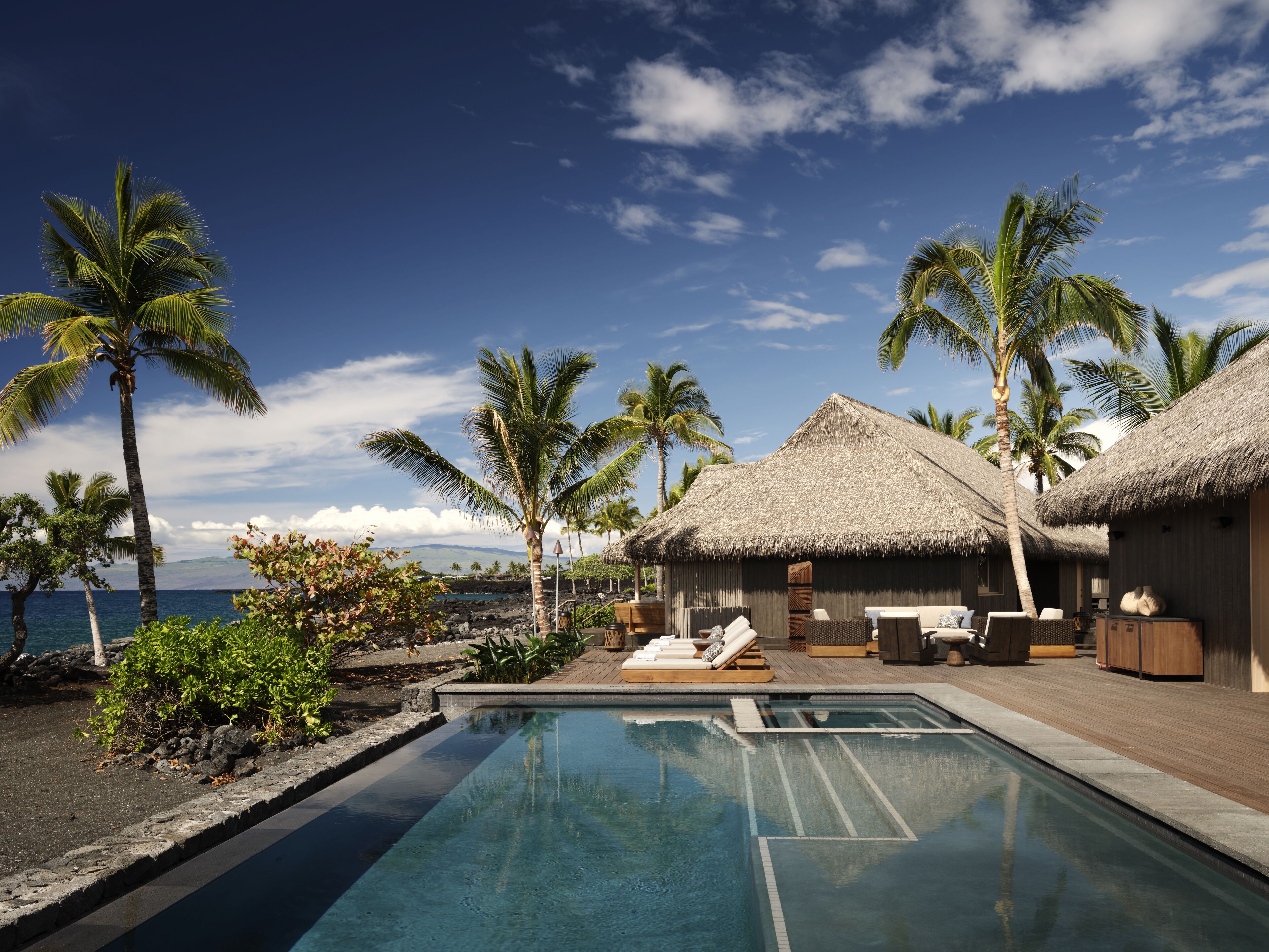 套房, 4 間臥室, 海濱 (Maheawalu Kauhale) | 私人泳池