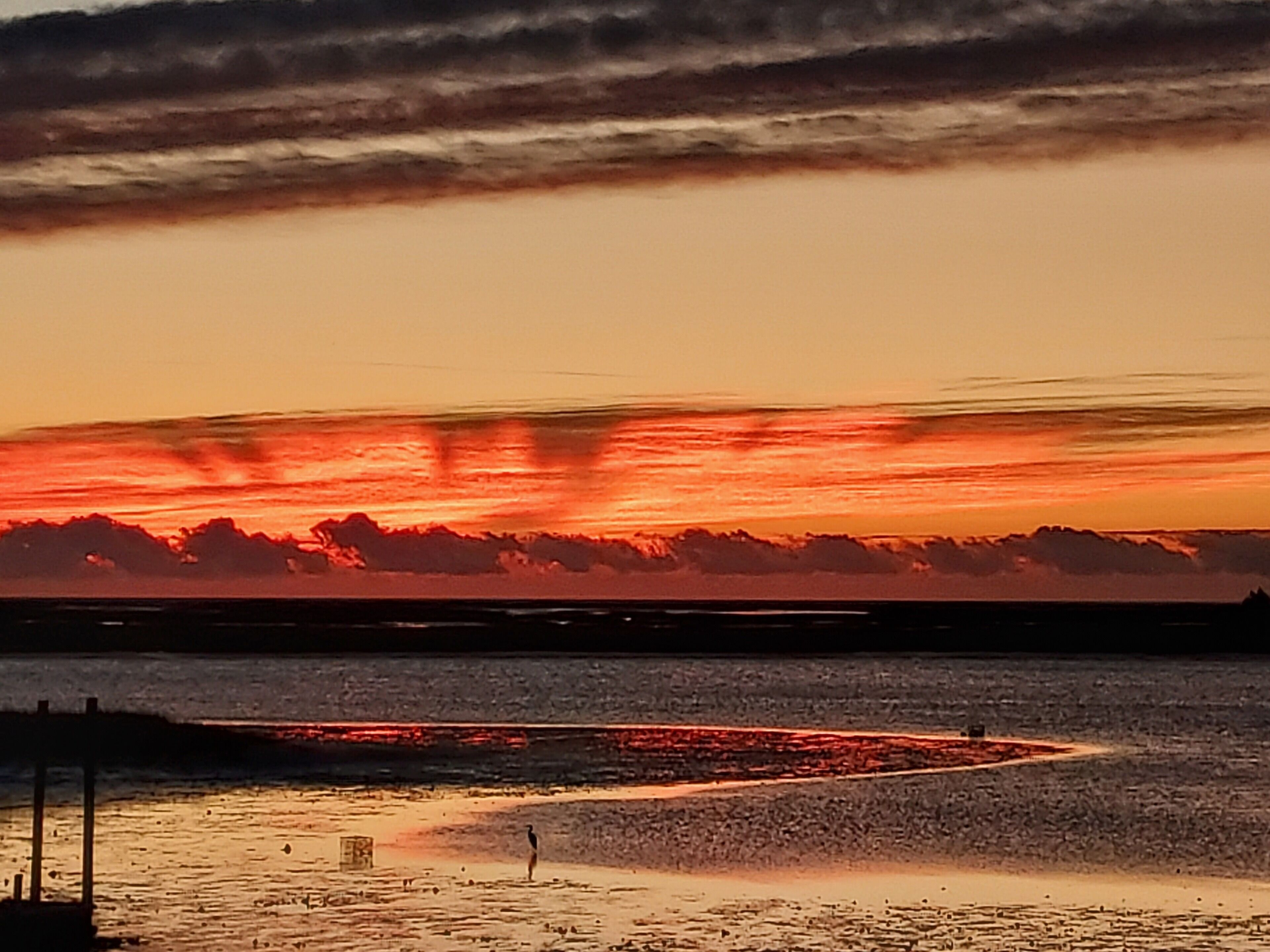 Salty Sunset on the water!