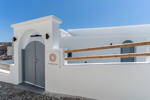 Fassade der Unterkunft
