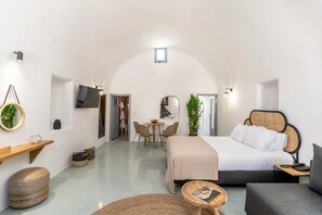 Iron/ironing board, free WiFi, bed sheets - Evanthia Best View (Therasia)