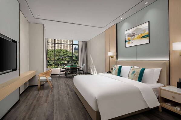 Chambre Supérieure, 1 très grand lit, non-fumeurs | Fer et planche à repasser, Wi-Fi gratuit, draps fournis