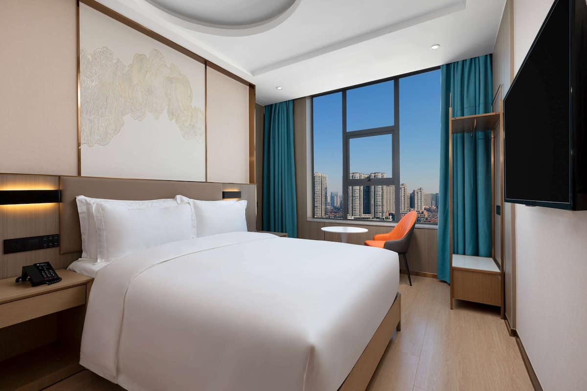 Habitación, 1 cama Queen size, para no fumadores | Wifi gratis y ropa de cama