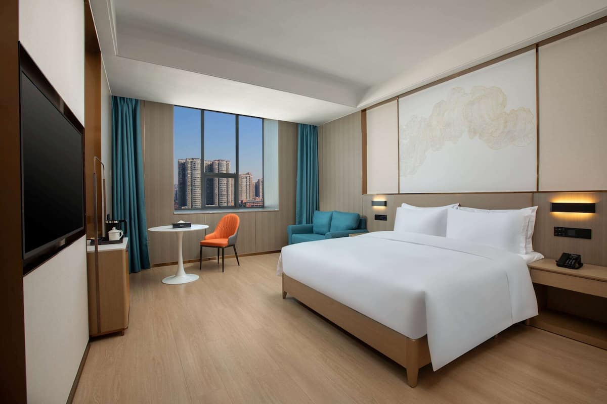 Habitación superior, 1 cama King size, para no fumadores | Wifi gratis y ropa de cama