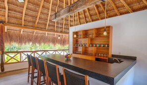 Bar (on property) - Upscale villa in gated community of Yal Ku Ha with Lagoon access! (Akumal)
