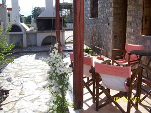 Balcony - Beautiful 3-bed House in Valimitika (Aigialeia)