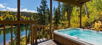 Cabin on Columbine Lake - Large deck - Hot Tub/Views  - 1 mile to Purgatory