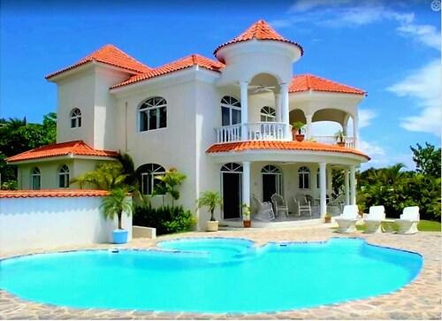 Caribbean Luxury Villa - House of Mermaids ✅Ocean View ✅Private Pool ✅Full Staff