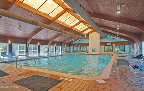 Indoor pool, outdoor pool