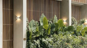 Entrada de la propiedad