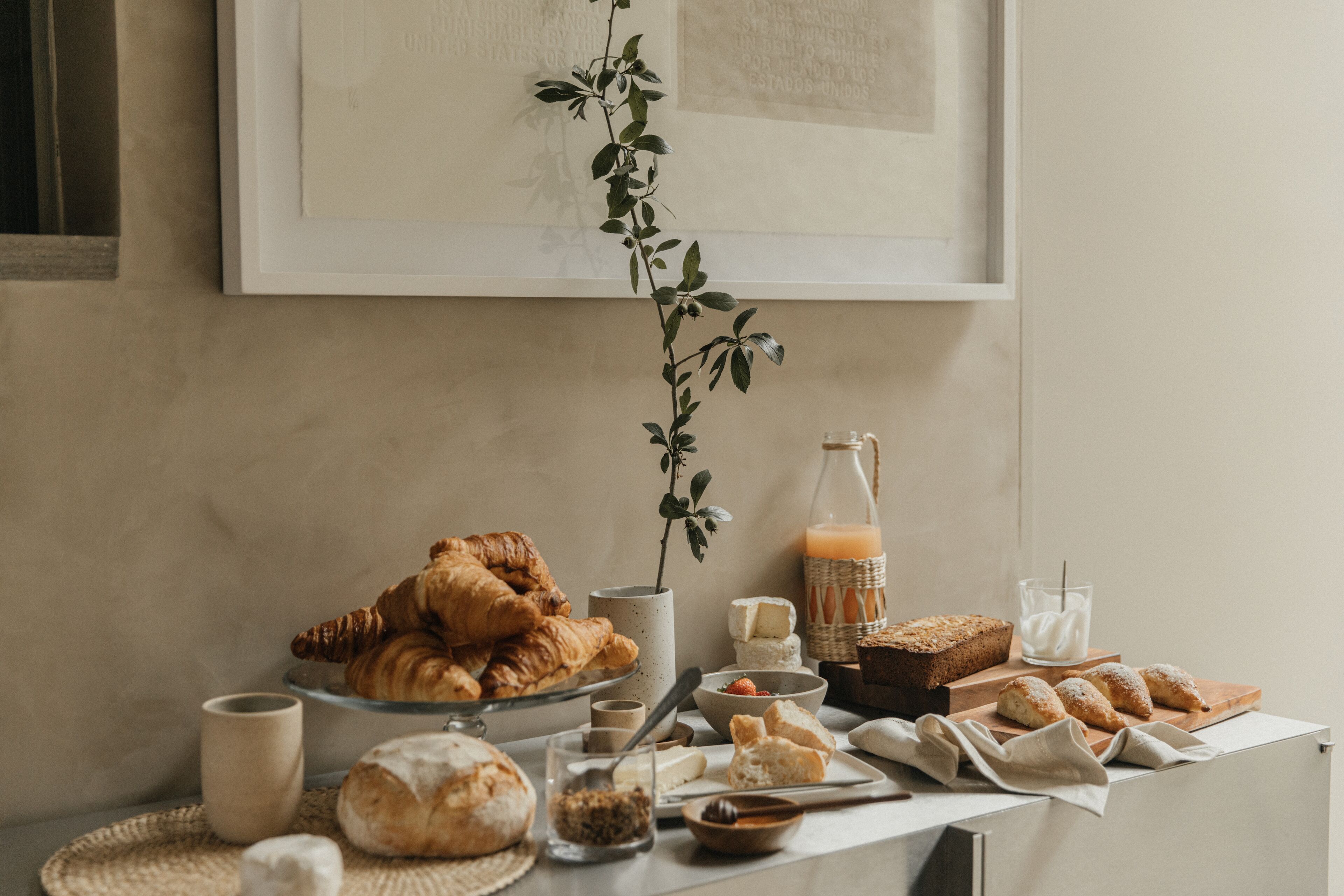 每日供應歐陸早餐 (每人 MXN400)