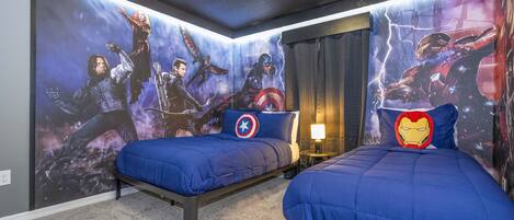 5 makuuhuonetta, silitysrauta/-lauta, vauvan matkasänky, ilmainen Wi-Fi