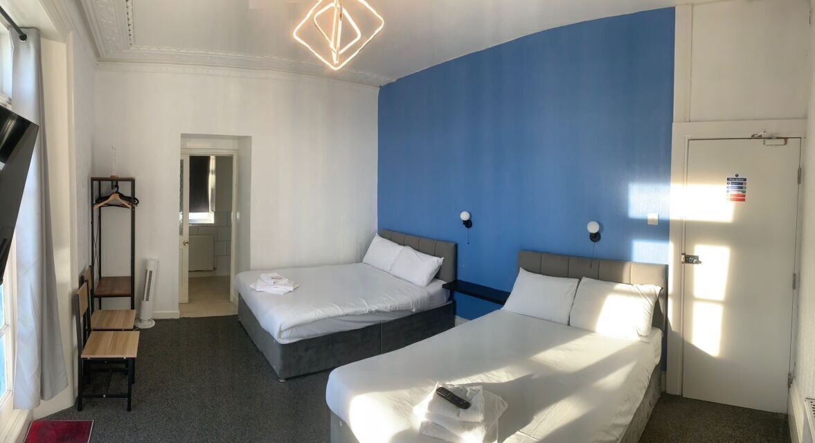 Standard Quadruple Room, Private Bathroom | Free WiFi, bed sheets
