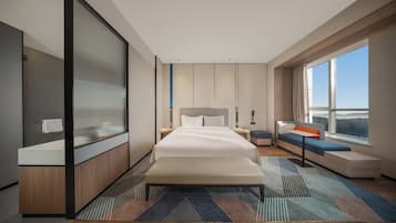 Soundproofing, free WiFi, bed sheets