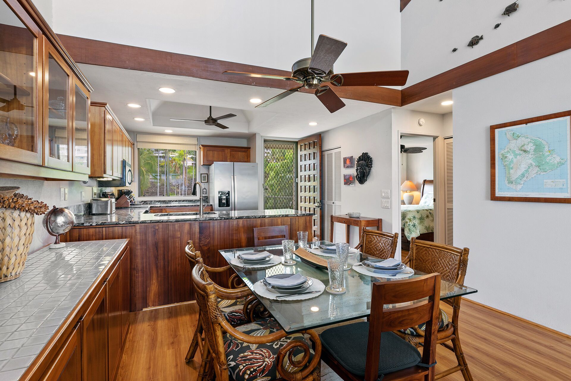 コンドミニアム ベッド (複数台) ラナイ オーシャンビュー | 専用キッチン | 冷蔵庫、電子レンジ、オーブン、コンロ