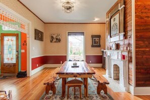 House, Multiple Beds, Balcony, Garden View | Private kitchen | Fridge, microwave, oven, stovetop - The Purple House (Nashville)