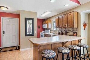 Townhome, Multiple Beds, Balcony (The Hogue Penthouse) | Private kitchen | Coffee/tea maker