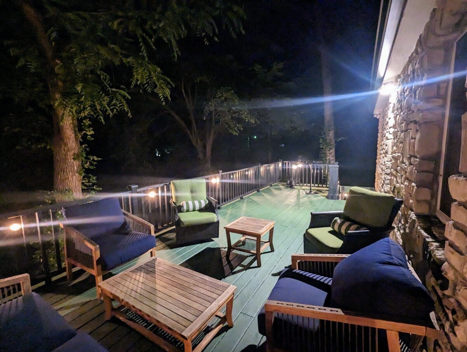 Upper Deck at Night