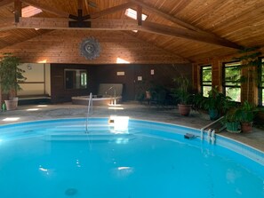 Indoor pool, outdoor pool