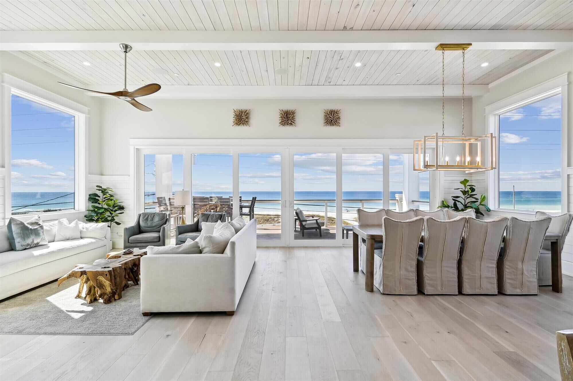 Brand New Luxurious Custom Three Story Home Overlooking the Gulf of Mexico.