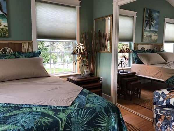 1 bedroom, iron/ironing board, travel crib, free WiFi