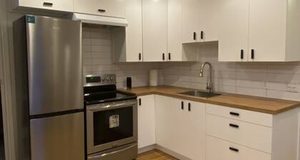 Bright and cozy newly renovated space - 2 bedroom with an extra futon bed