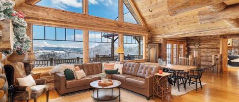 TV connectée, cheminée