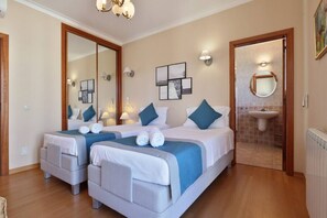 3 soverom, strykejern/-brett, wi-fi og sengetøy