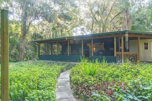 Exterior - Riverfront Home with Boat Dock (Lake Panasoffkee)