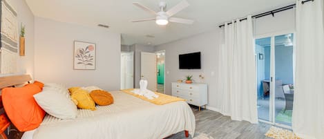 4 Schlafzimmer, Bügeleisen/Bügelbrett, kostenloses WLAN, Bettwäsche