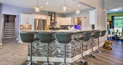 Bright Hopkins Home w/ Game Room & Fire Pit!