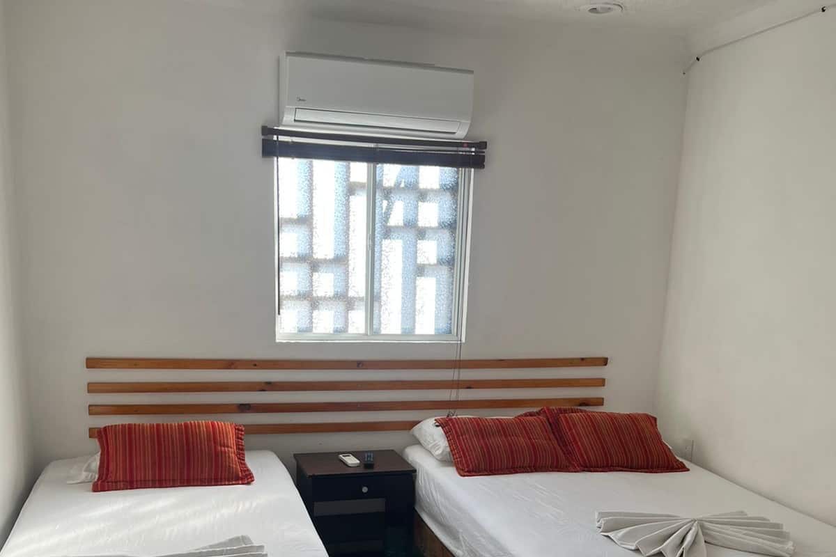 Down comforters, WiFi (free), bed sheets