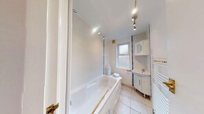 Shower, hair dryer