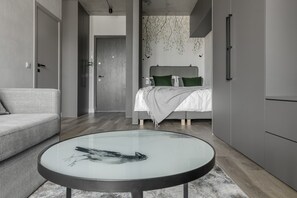 1 chambre, fer et planche Ă repasser, Wi-Fi gratuit, draps fournis