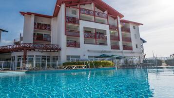 Una piscina climatizada