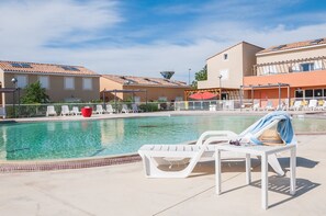 Pool - Piscine sur place ! Appart avec Climatisation (Latour-Bas-Elne)