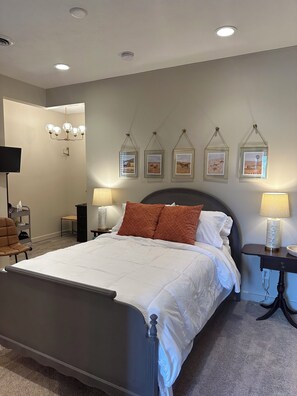 1 dormitorio, escritorio, wifi gratis y ropa de cama