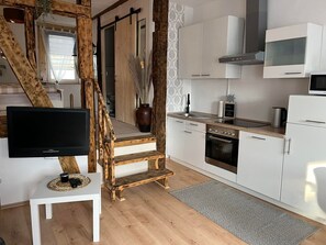 Microwave, dishwasher, highchair - Nice apartment for 2 people with WIFI and TV (Bad Pyrmont)