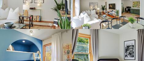 2 habitaciones, escritorio, wifi gratis y ropa de cama